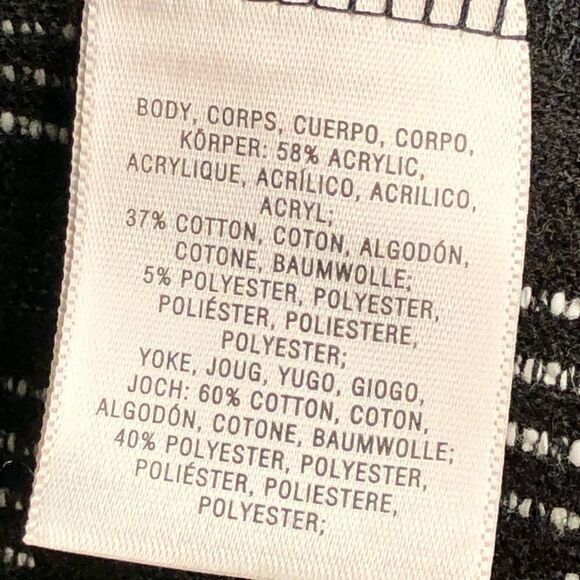 Saturday Sunday Sz S Open Front Sweater Cardigan - Picture 4 of 5